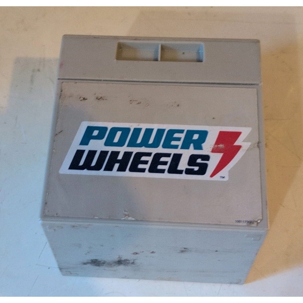 Fisher-Price Power Wheels 12V 12Ah Rechargeable Battery 1001175653 Grey